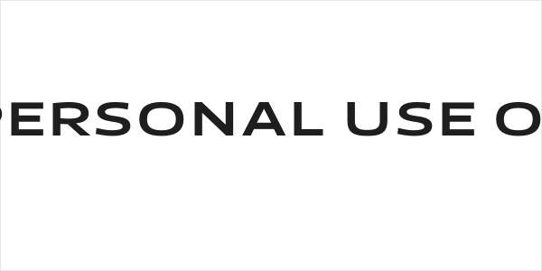 Canyon PERSONAL USE ONLY Bold Logo