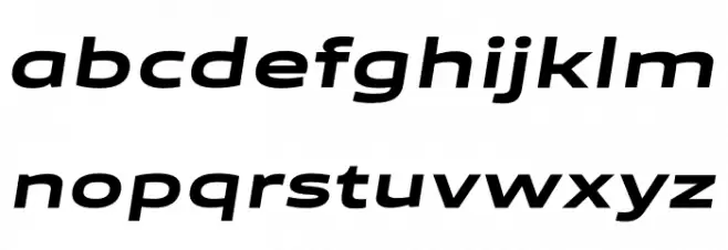 Canyon PERSONAL USE ONLY ExtraBold Italic Font Litere mici
