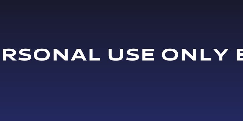 Canyon PERSONAL USE ONLY ExtraBold Social Header