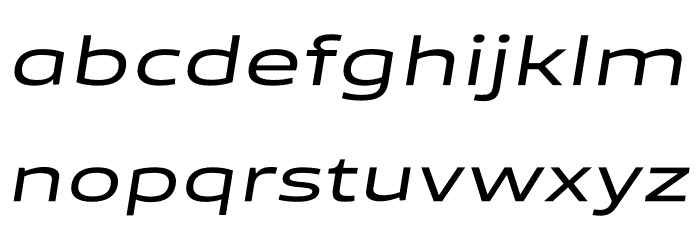 Canyon PERSONAL USE ONLY Medium Italic Font LOWERCASE