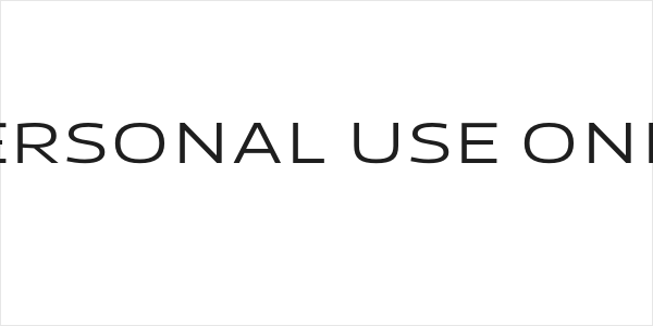 Canyon PERSONAL USE ONLY Regular Logo