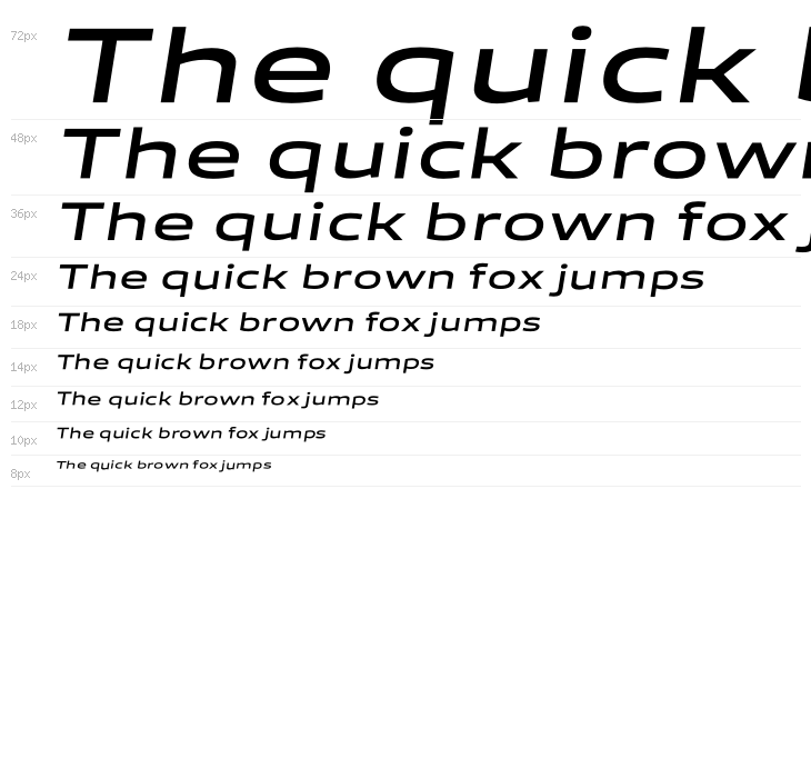 Canyon PERSONAL USE ONLY SemiBold Italic Waterfall