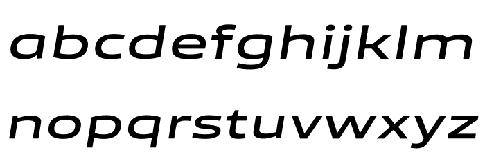 Canyon PERSONAL USE ONLY SemiBold Italic Font LOWERCASE