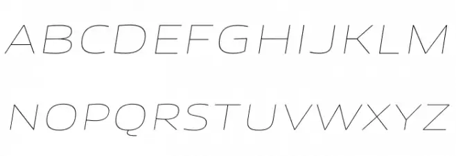 Canyon PERSONAL USE ONLY Thin Italic Polices MAJUSCULES