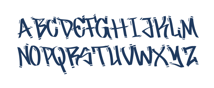 Canyon Street Uppercase