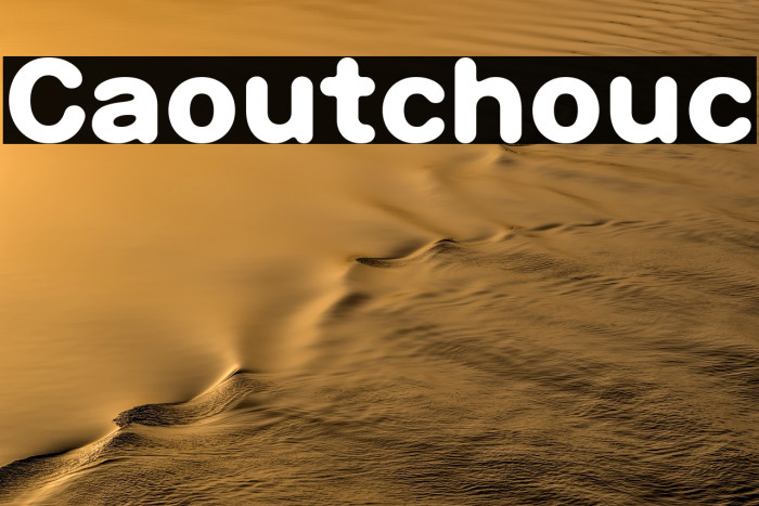 Caoutchouc Example 2