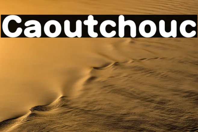 Caoutchouc Example 2