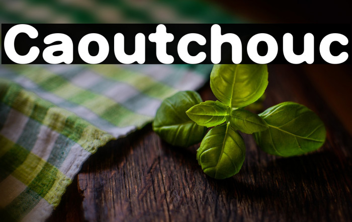 Caoutchouc Example 3