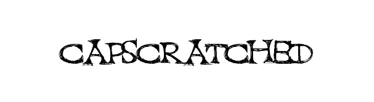 CapScratched  Скачать бесплатные шрифты