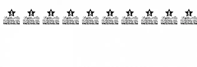 Capable of Loving Personal Use  Font OTHER CHARS