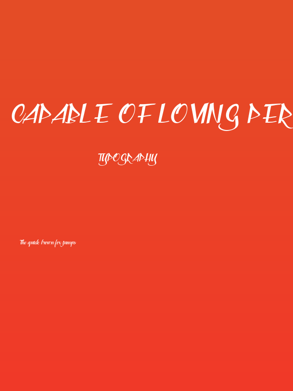 Capable of Loving Personal Use  Poster
