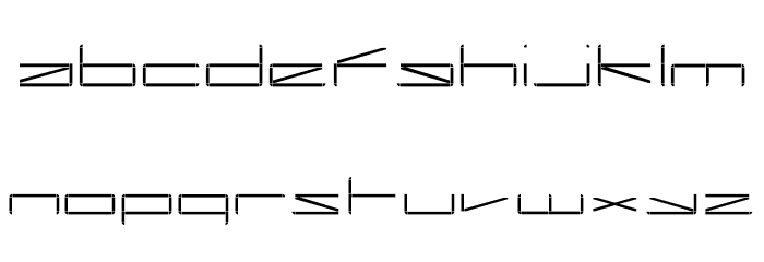 Capacitor-Regular Font LOWERCASE