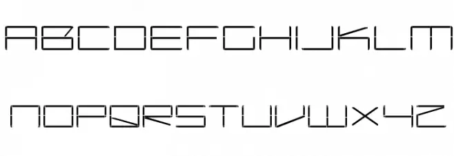Capacitor-Regular 字体 大写