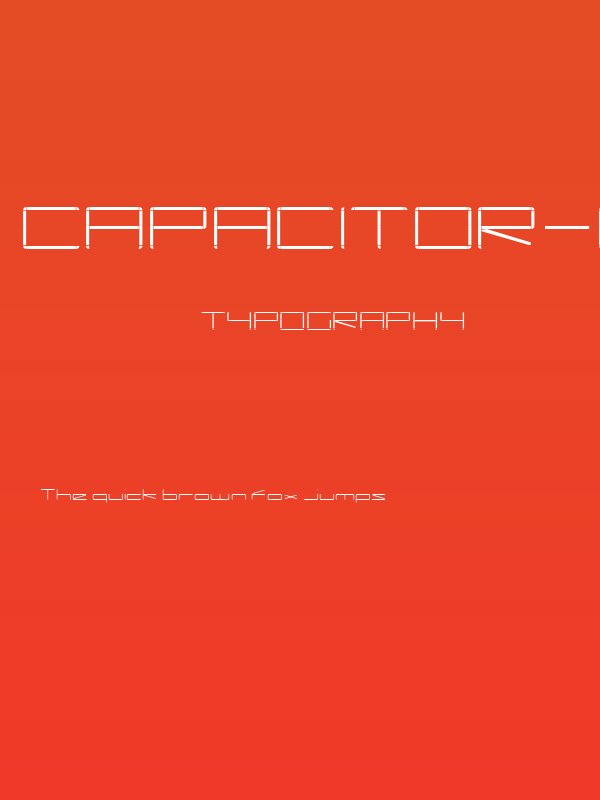 Capacitor-Regular Poster