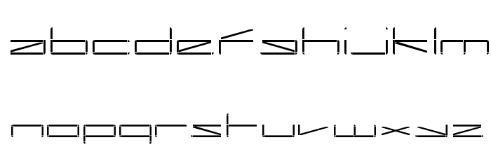 Capacitor-Regular Font LOWERCASE
