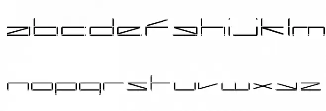 Capacitor-Regular フォント 小文字