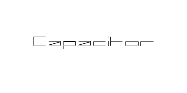 Capacitor Logo