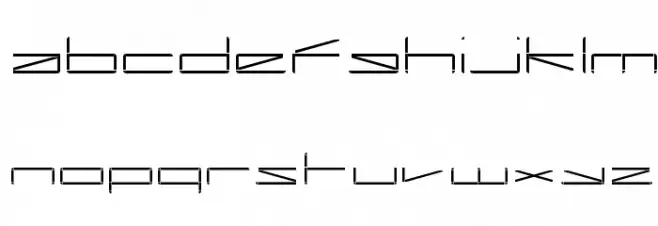 Capacitor Font Litere mici