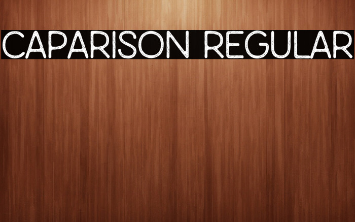 Caparison Regular Example 1