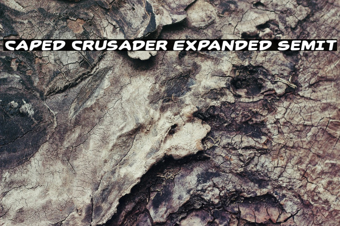 Caped Crusader Expanded SemIt Example 3