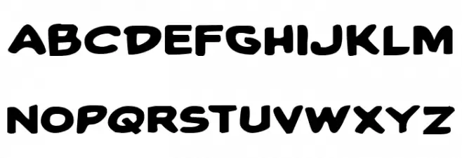 Caped Crusader Expanded Шрифта строчной