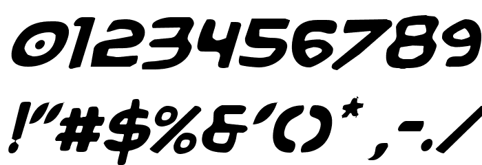 Caped Crusader Light Italic Fuentes OTROS CHARS