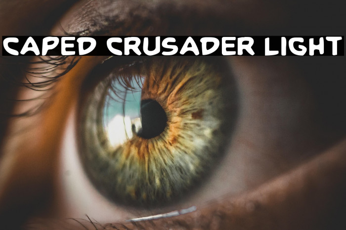 Caped Crusader Light Example 3