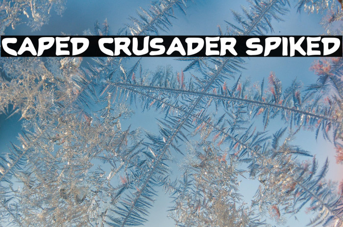 Caped Crusader Spiked Example 1