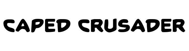Caped Crusader  Free Fonts Download