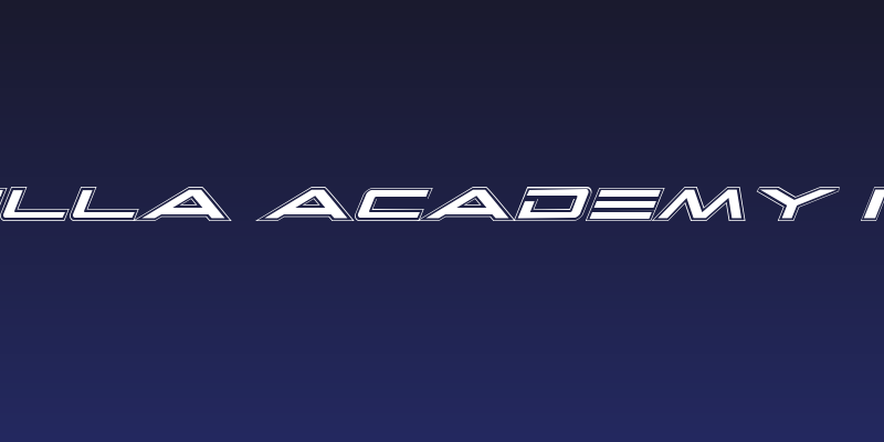 Capella Academy Italic Social Header