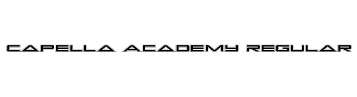 Capella Academy Regular Font