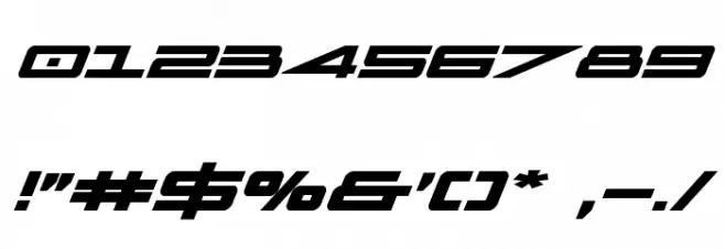 Capella Bold Italic Font OTHER CHARS