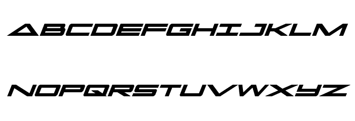 Capella Bold Italic Font LOWERCASE