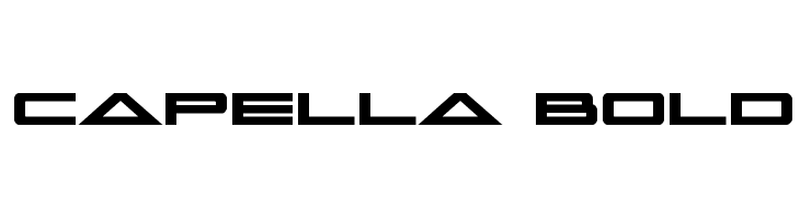Capella Bold Font