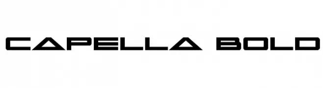 Capella Bold  नि: शुल्क फ़ॉन्ट्स डाउनलोड