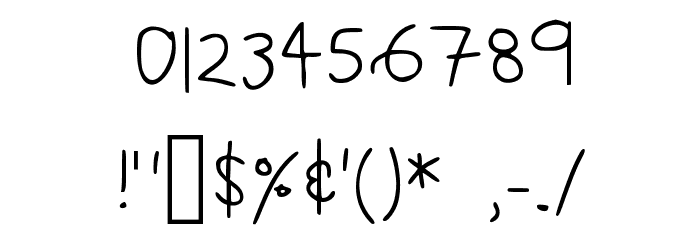 Capella Calligraphy Medium Font OTHER CHARS