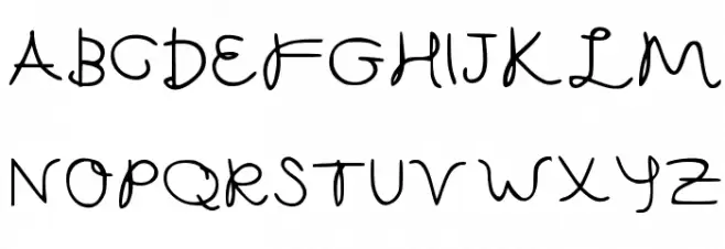 Capella Calligraphy Medium Fonte MAIÚSCULAS