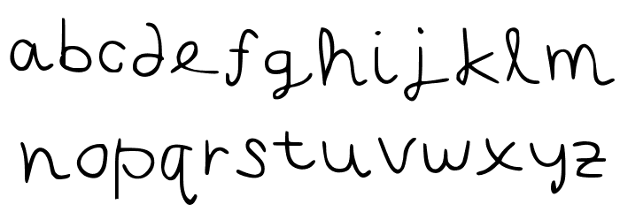 Capella Calligraphy Medium Font LOWERCASE