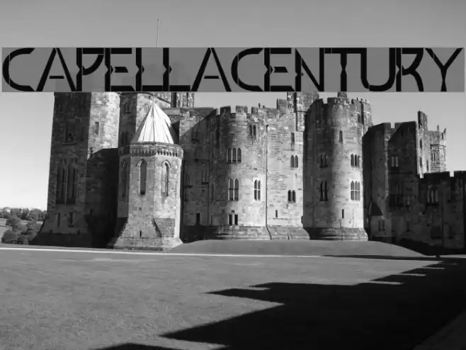 Capella Century Font examples