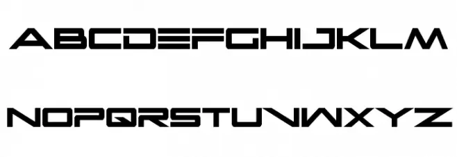 Capella Condensed Bold Schriftart Groß