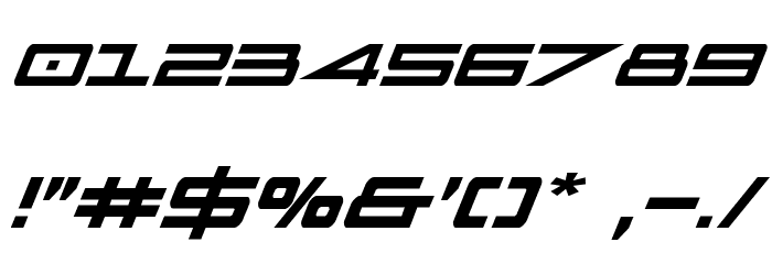 Capella Condensed Italic Font OTHER CHARS