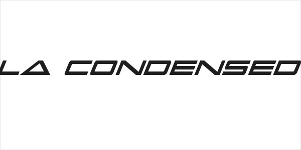 Capella Condensed Italic Logo