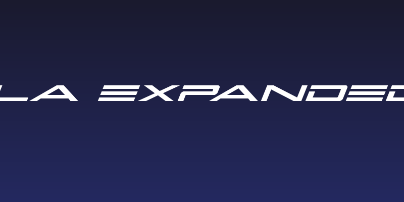 Capella Expanded Italic Social Header