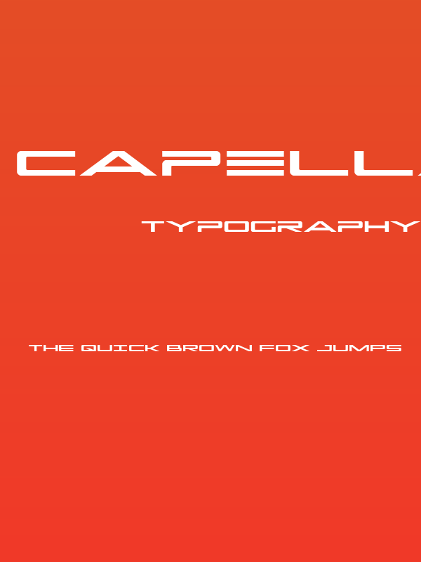Capella Expanded Poster