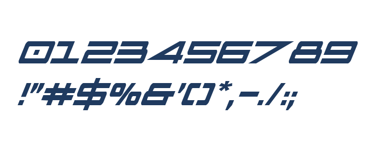 Capella Extra-condensed Italic Other Characters