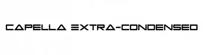 Capella Extra-condensed 