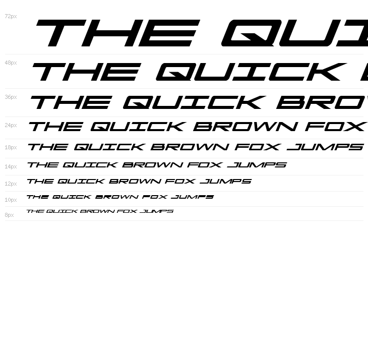 Capella Italic Waterfall