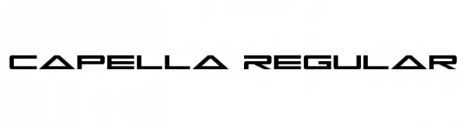 Capella Regular  les polices de caractères gratuit tlcharger