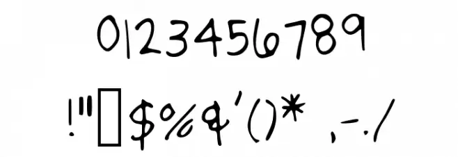 Capella Star Medium Font OTHER CHARS