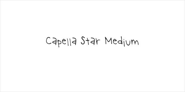 Capella Star Medium Logo